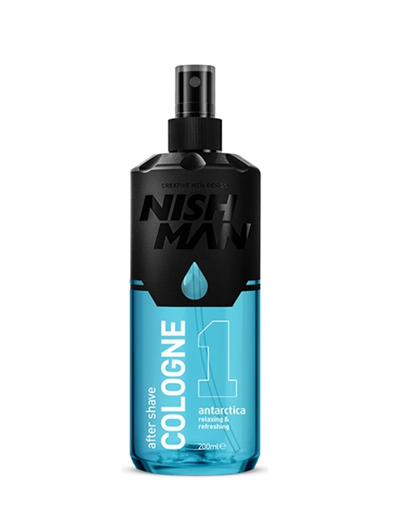 Nishman_AfterShaveCologne01_200ml نيشمان كولونيا انتراتيكا ترطيب البشرة بعد الحلاقة 200 مل - الصورة 1