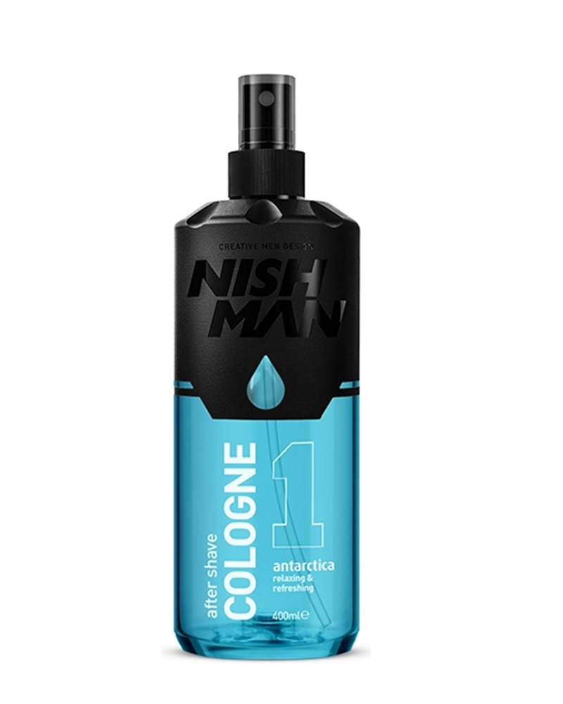Nishman_AfterShaveCologne01_400ml(1) نيشمان كولونيا انتراتيكا ترطيب البشرة بعد الحلاقة 400 مل - الصورة 1