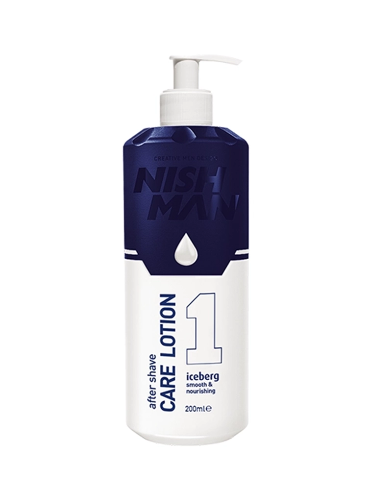 Nishman_AfterShave_CareLotion_200ml نيشمان لوشن بعد الحلاقة (خالي من الكحول ) 200 مل - الصورة 1